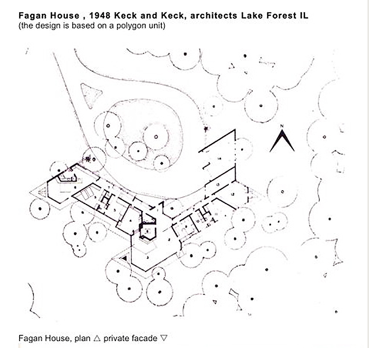 HOUSE OF TOMORROW and the FAGAN/McMAHON HOUSE – Diagonality