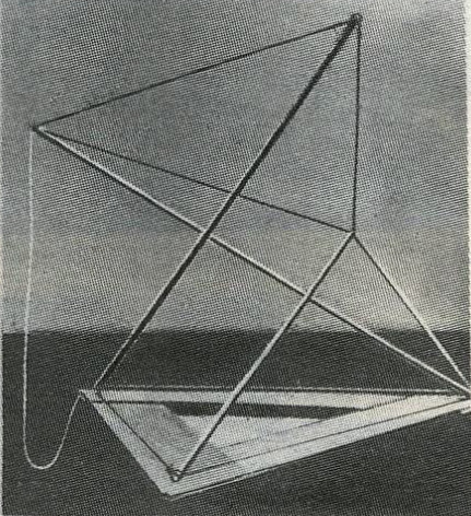 Kārlis Johansons C1920 Gleichgewichtkonstruktion (Equilibrium Structure), A Study In Balance