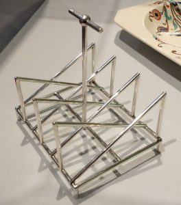 Toast Rack By Christopher Dresser (1834 1904), Made By Tiffany & Co 1., New York, C. 1880, Silver Brooklyn Museum Brooklyn, NY DSC08876